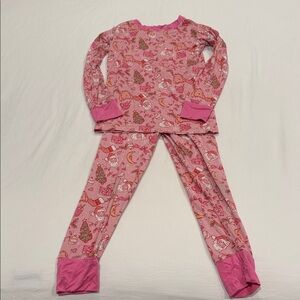 Adorable In My Jammers Pink Kids Pajama Set